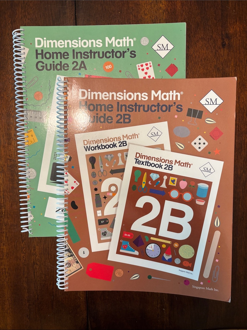 Dimensions Math Instructor Guides 2A and 2B